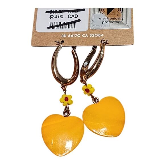 NEW Urban Outfitters Jewelry Set Earrings, Ring and Bracelet - Picture 2 of 2